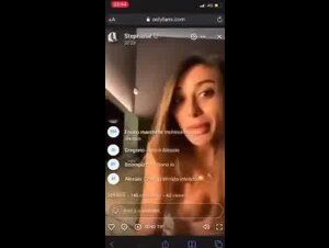 Stephanie live su OF